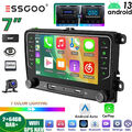 DAB Carplay Android13 Autoradio GPS Für VW Golf 56 Touran Tiguan Passat 2+64G