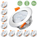 10-20x LED Einbaustrahler 3W Set Drehbar 245LM Einbauleuchte Beleuchtung