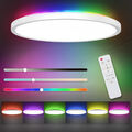  RGB 36W LED Deckenleuchte Sternenhimmel Dimmbar Deckenlampe mit Fernbedienung