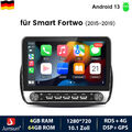Android13 Autoradio Carplay GPS Nav WIFI 64G Für Benz Smart Forfour Fortwo 15-19