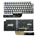 Original Laptop Tastatur Silber DE QWERTZ Backlight ersetzt NSK-QE0BC 0CY6YW