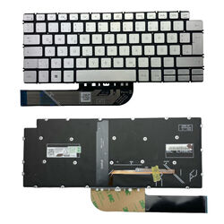 Original Laptop Tastatur Silber DE QWERTZ Backlight ersetzt NSK-QE0BC 0CY6YW