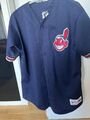 Majestic MLB Cleveland Indians Jersey/Trikot XL Made In USA