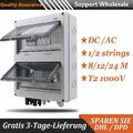Solar Anschlusskasten Photovoltaik Ac Dc 1/2-strings Überspannungsschutz Neu