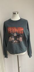 Anine Bing, Sweatshirt, grau mit Logoprint, Größe M/M