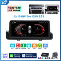 Android 13 Octa Core 4G LTE Autoradio 6+128GB NAVI DAB+ für BMW E90 E91 E92 E93