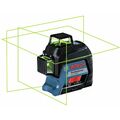 Bosch GLL 3-80 G Professional Linienlaser Kreuzlinienlaser blau/schwarz IP54 NEU