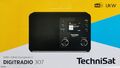 TechniSat DIGITRADIO 307 - DAB Radio 5W RMS Monolautsprecher) schwarz NEU & OVP