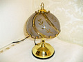 Tischlampe Tiffany Look Touch Tischleuchte 3 Ebenen Glasschirm Landhaus Vintage