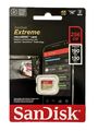 SanDisk Extreme 256GB MicroSDXC UHS-I-Speicherkarte Bis 200 MB/s SDSQXAA-GN6MN