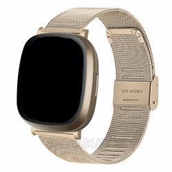 Armband Für Fitbit Versa 3 4 Fitbit Sense 2 Edelstahl Silikon Nylon Leder Band