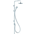 Kludi Logo Dual-Shower-System 6809105-00 chrom, mit Kopf- und Handbrause