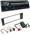 Kenwood Bluetooth USB CD MP3 DAB Autoradio für Audi A4 B6 00-04 Bose Aktivsystem