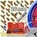 Pressfitting System für Mehrschichtverbundrohr TH U Kontur DVGW 26 mm