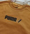 Puma T-Shirt gelb Radical Cotton T-Shirt mit Logo Print und kurzen Ärmeln