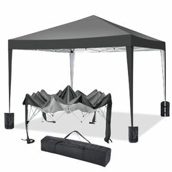 Pavillon 3x3m/3x4,5m/3x6m Wasserdicht Faltpavillon Pop Up Partyzelt UV Schutz DE