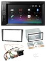 Pioneer Bluetooth MP3 USB 2DIN DAB DVD Autoradio für Opel Combo C Meriva Corsa C