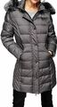 Danwear Black Label Daunenjacke mit Kapuze grau 40260922 38-48 Neu34