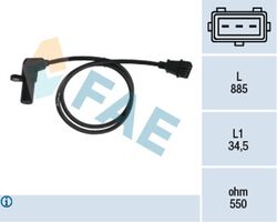 FAE Kurbelwellensensor Impulsgeber 79078 für OPEL CORSA S93 OMEGA V87 ASTRA CC