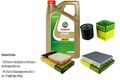 INSPEKTIONSKIT FILTER CASTROL 5L ÖL 5W30 für VW Polo 6R_ 1.4