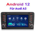 32GB Android 12.0 Autoradio GPS NAVI DAB MP3 USB 9" Für Audi A3 S3 RS3 8P 8V 8PA
