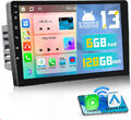 6+128GB 9" Android 13 Autoradio GPS Navi WIFI BT Carplay Mirror Link MP5 2Din