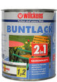 Wasserverdünnbare Buntlack 2in1 Grundierung + Lack Schutzlack Acryl seidenmatt