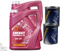 10L MANNOL 7917 Energy Formula C4 5W-30 Leichtlauf-Motoröl ACEA Motor Flush