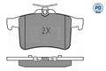 MEYLE Bremsbelagsatz, Scheibenbremse MEYLE-PD: Advanced perform 025 251 1416/PD