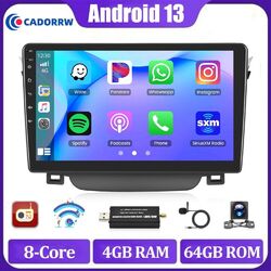 DAB+8 Kern 4+64GB Android 13 Carplay Autoradio GPS Navi Für HYUNDAI i30 2012-16