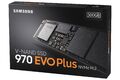 Samsung 970 Evo Plus SSD Festplatte M2 Interne 500GB NVME Solid State