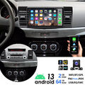 Autoradio 64G Android 13 Carplay Für Mitsubishi Lancer 2008-17 GPS Navi RDS +KAM