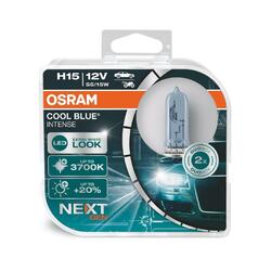 Osram 64176CBN-HCB 12V. Halogenwagen-Birnen. H15 COOL BLUE H15