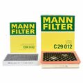 MANN Filterset 2-tlg Innenraum + Luftfilter für OPEL INSIGNIA A SAAB 9-5 (YS3G)