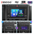 DAB+ 7" Autoradio CarPlay Android13 32G GPS Navi RDS Für Audi A4/SR4/B6/B7/S4/8E