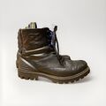 Stiefelette, Schnürstiefelette, Boots, ecco, Gr. 40, schwarz  