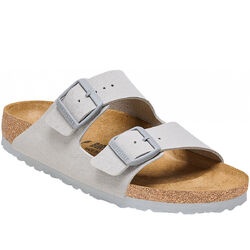 Birkenstock Arizona Unisex Pantoletten in Grau