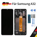 Für Samsung Galaxy A32 5G Display A326B LCD Touchscreen Incell Schwarz + Rahmen