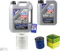 INSPEKTIONSKIT FILTER LIQUI MOLY ÖL 6L 10W-40 für Peugeot 205 I Cabriolet 741B