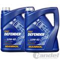 2x 5L MANNOL DEFENDER 10W-40 UNIVERSAL MOTORÖL für VW 502/505.00 MB 229.3 RN0710