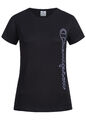 Damen Champion T-Shirt Kurzarm Shirt Logo Print Colorblock schwarz B220309960	