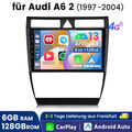 9" für Audi A6 S6 RS6 C5 1997-2004 Android 13 Autoradio GPS NAVI Wifi RDS 128GB