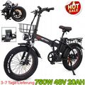 NEW 20 Zoll Klapprad EBike E-Mountainbike Pedelec  Elektrofahrrad 20Ah