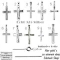 Kreuz Anhänger & Kette Silber 925 Damen Herren Kinder Schmuck Geschenke Ostern ✅