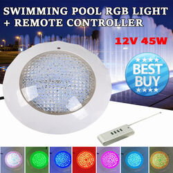 LED Poollicht Schwimmbad Beleuchtung Lampe Unterwasser mit Fernbedienung IP68