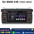 7"Android13 Carplay Für bmw e46 3ser 1998-2006 Autoradio 2+32G GPS wifi SWC DAB+