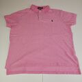 Ralph Lauren Poloshirt Größe XL X Large Herren Rosa Custom Fit Kurzarm