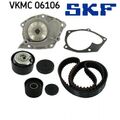 Wasserpumpe + Zahnriemensatz SKF VKMC06106 für Renault