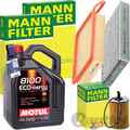 MANN INSPEKTIONSPAKET+MOTUL 5W-30 MOTORÖL passend für 1.4 TDCI FORD FIESTA 5