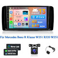 64G Android 13 Carplay Autoradio Für Mercedes Benz R Klasse W251 R320 W251 +Kam